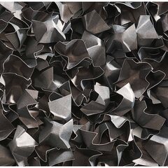 DECOFILL dekorative Papier-Verpackungschips Polsterchips schwarz beidseitig 400 Liter