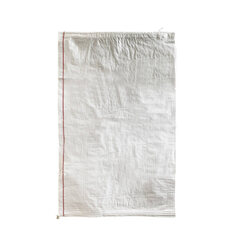 Preview: 1x Schwerlastsack Gewebesack Hochwassersack Getreidesack Lagersack PP mit rotem Streifen 400 x 600 mm 15 kg weiss