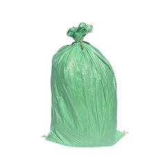 1x Schwerlastsack Gewebesack Hochwassersack Getreidesack Lagersack PP mit rotem Streifen 500 x 800 mm 30 kg grün