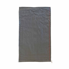 Preview: Schwerlastsack Gewebesack Hochwassersack Getreidesack Lagersack PP mit rotem Streifen 500 x 850 mm 30 kg schwarz