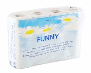 Küchenrollen 3-lagig 50 Blatt Zellstoff extra saugfähig 