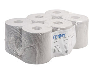 (EUR 0,01/m) Einweg Papierhandtuchrolle MIDI 20cm mit Innenabwicklung 1 lagig