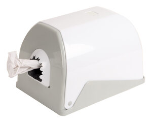 1x Handtuchspender für Papierrollen mit Innenabwicklung für Midirollen bis 22cm