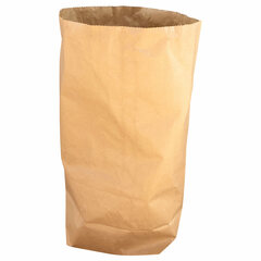 Papiersäcke Papierbeutel kompostierbar 120L | 700x950+220mm 2-lagig stark braun 