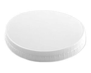 Papierdeckel weiß mit Ø 80 mm für Pappbecher Feinkostbecher Eisbecher 