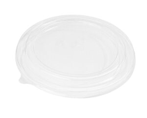100x Kunststoffdeckel Transparent mit Ø  92 mm für Eisbecher