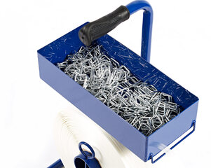 Preview: 1x Abrollgerät tragbar für Textil- und Polyester Umreifungsband  mit 76mm Kerndurchmesser