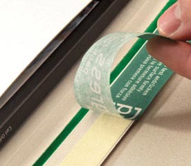 Preview: Vollpappe-Versandtasche V07.03 mit Querbefüllung 320x225mm A4 weiß