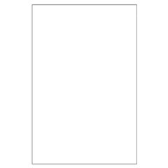 200x Etiketten Labels selbstklebend weiß 210 x 148.5mm auf DIN A5 DHL Kleber