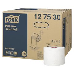 54x Tork Midi Toilettenpapier Advanced T6 weiß 2-lagig 27 Rollen je 100m