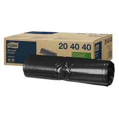 Preview: 40x Tork Abfallsäcke Müllsäcke 5l schwarz 40x33cm 20 Rollen je 50 Stück