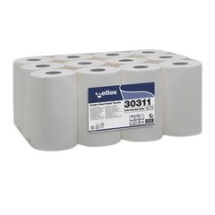 2x Celtex Mini Innenabrollung 1-lagig Zellstoff 20cm x 115m 12 Rollen
