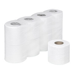56 Rollen Ecoline Toilettenpapier 3-lagig aus Zellstoff  250 Blatt 9,6x11 cm 56 Rollen