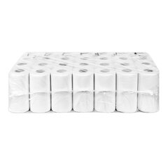 Preview: 64 Rollen Ecoline Toilettenpapier 3-lagig aus Zellstoff  250 Blatt 9,3x11 cm 64 Rollen