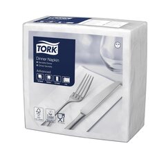 1800x Tork Servietten hochweiß 2-lagig 39 x 39 cm 1/8 Falz 1800 Stück