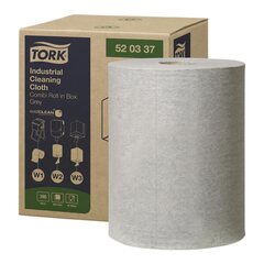 1x Tork Premium Reinigungstücher 520 grau 32 x 38 cm 1 Rolle je 390 Blatt