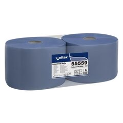 Celtex Putzpapier 2-lagig 22x36cm blau 2 Rollen je 1000 Blatt