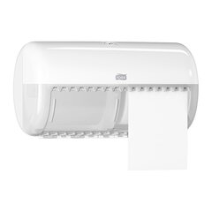 1x Tork Spender für Kleinrollen Toilettenpapier T4 158x153x286mm weiß