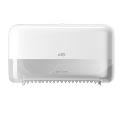 1x Tork Spender für hülsenlosen Toilettenpapier T7 207x130x360mm weiß