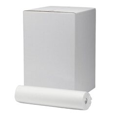 3180x VEPATIM Liegenabdeckungen 2-lagig Papier mit PE-Beschichtung weiß 44,5x38cm 265 Abrisse 6 Rollen je 100m