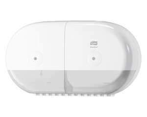 2x Tork SmartOne® Mini Doppelrollenspender T9 221x156x398mm weiß