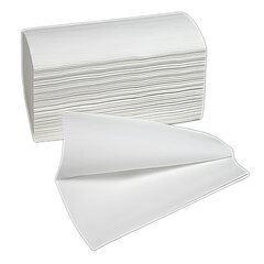 1x Celtex Falthandtücher V-Falz 2-lagig weiß 25x21cm 15 Packungen je 266 Blatt
