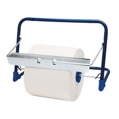 Celtex Putzpapierspender Wandhalter blau 500x264x375mm bis max. 40cm Rollen