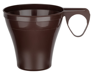 Premium Espressotasse Henkeltasse Kaffeetasse 8cl | 80ml braun PS 