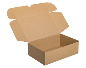 25x Stülpdeckelkarton DHL-Kleinpaket 241x160x80mm (Außenmaß) braun wiederverwendbar