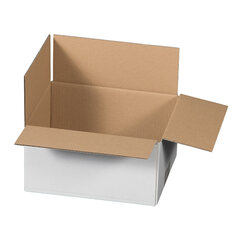 Preview: 5040x Faltkarton  217x172x110mm 2-wellig für A5+ weiß