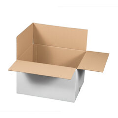 Preview: 10x Faltkarton  500x400x300mm 2-wellig weiß