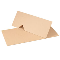 Preview: 50x Universalverpackung 330x240mm bis Höhe 80mm zentrale Packgutaufnahme + Dreh-Fix Verschluß für A4