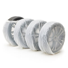 Preview: 4x TYRE KIT Reifensäcke Set 700+300x1000mm bis 20" Räder in Beutel verpackt