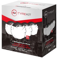 Preview: 4x TYRE KIT Reifensäcke Set 700+300x1000mm bis 20" Räder in Beutel verpackt