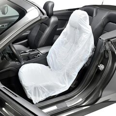 100x Sitzschoner Einweg-Sitzbezug PKW weiß 1350 x 820 mm 10my auf Rolle