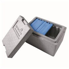 24x Isolierboxen mit Deckel aus Neopor® Akkuversion 330 x 225 x 225 mm 7,3 Liter