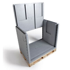 84x Palettenshipper Isolierboxen aus NEOPOR® ohne Kühlakkus 575L