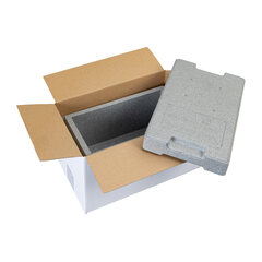 29x Isolierboxen mit Deckel aus Neopor® 330 x 200 x 185mm 4,7 Liter inkl. Umkarton