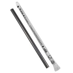 1000x Trinkhalme Kunststoff PP Mehrweg schwarz einzeln gehüllt 200 mm Ø 7mm