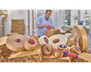 Preview: 12x TESA Papierklebeband tesapack 4313 PV10 nachhaltig 50mm x 50m weiss