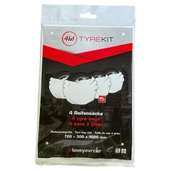 4x TYRE KIT Reifensäcke Set 700+300x1000mm bis 20" Räder in Beutel verpackt