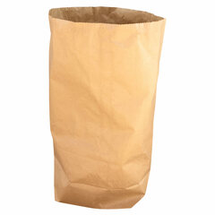Papiersäcke Papierbeutel kompostierbar 70L | 550x850+200mm 2-lagig stark braun 