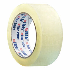 6x ULITH Star 2001 Packband Klebeband 50mmx66m PP extra stark transparent