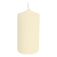 8x Stumpenkerzen Ø 50 x 100 mm 15 Stunden Brenndauer champagner