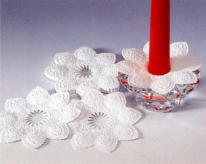 Preview: 1000x Kerzen-Manschetten aus Papier Ø 10 cm