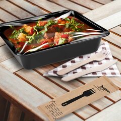 Preview: BIO-Nature Holz Kaffeelöffel Messer Gabel Löffel Holzbesteck umweltfreundlich Auswahl