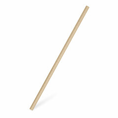 1000x Papiertrinkhalme für Kaltgetränke gerade natur 20 cm Ø 6 mm