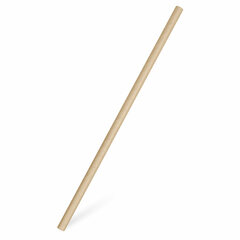 1000x Papiertrinkhalme für Kaltgetränke JUMBO natur 25 cm Ø 8 mm