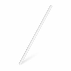 1000x Papiertrinkhalme JUMBO weiß 200 mm Ø 8 mm