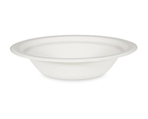 1000x Bio Suppenteller Salatschalen Schale rund Zuckerrohr 400ml Ø 18 x 4 cm